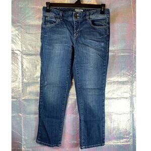 Tommy Hilfiger Jeans Womens 8 Spirit Slim Low Rise Crop Basic Classic Normcore